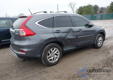 2015 Honda Cr-V Ex-L from USA, damaged, VIN 5J6RM4H74FL024274
